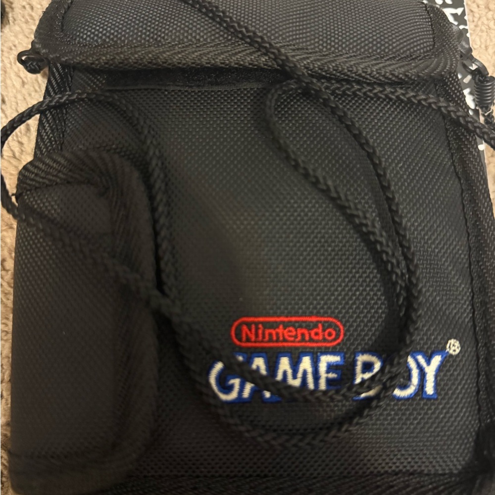 Nintendo Game Boy Black Bag